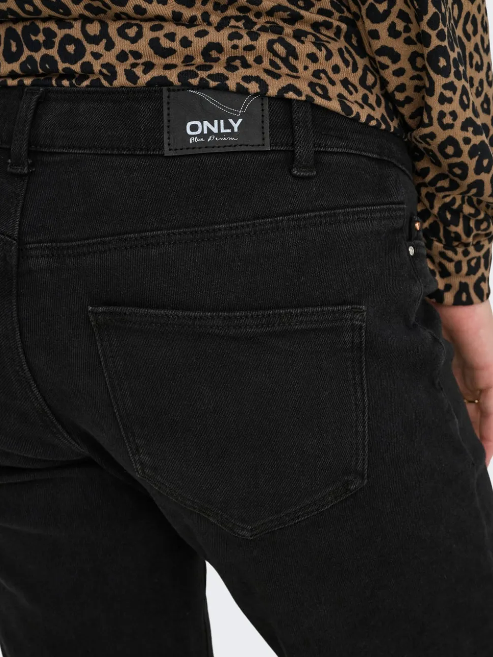 OLMCATWALK Wysoka talia Krój mom Jeans