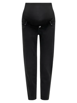OLMCATWALK Wysoka talia Krój slim tapered Do kostek Jeans