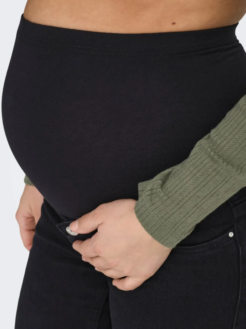 OLMCATWALK Wysoka talia Krój slim tapered Do kostek Jeans