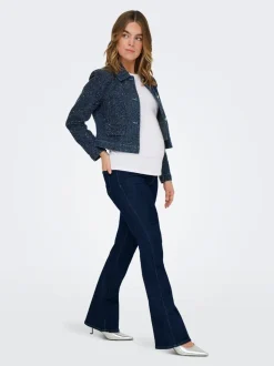 OLMHELLA Wysoka talia Krój flared Jeans