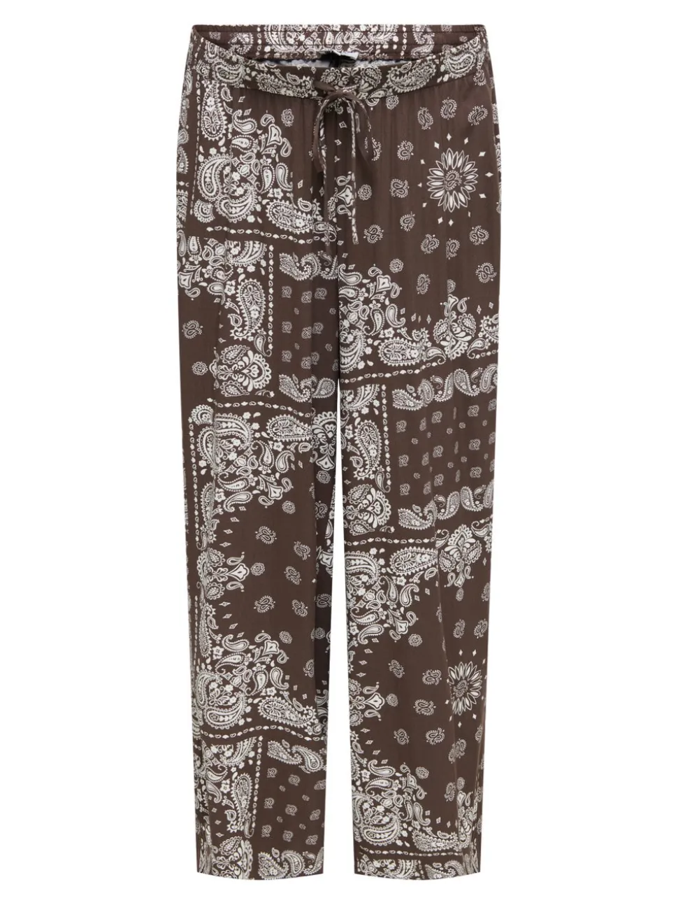 OLMKAVI Krój wide leg Spodnie