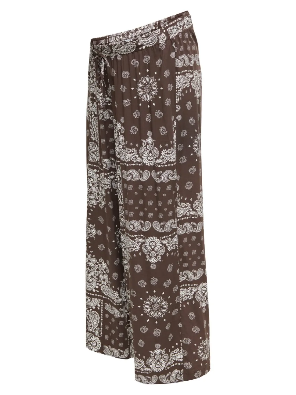 OLMKAVI Krój wide leg Spodnie