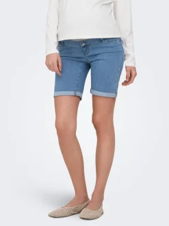 OLMRAIN Krój bodycon Jeansowe szorty