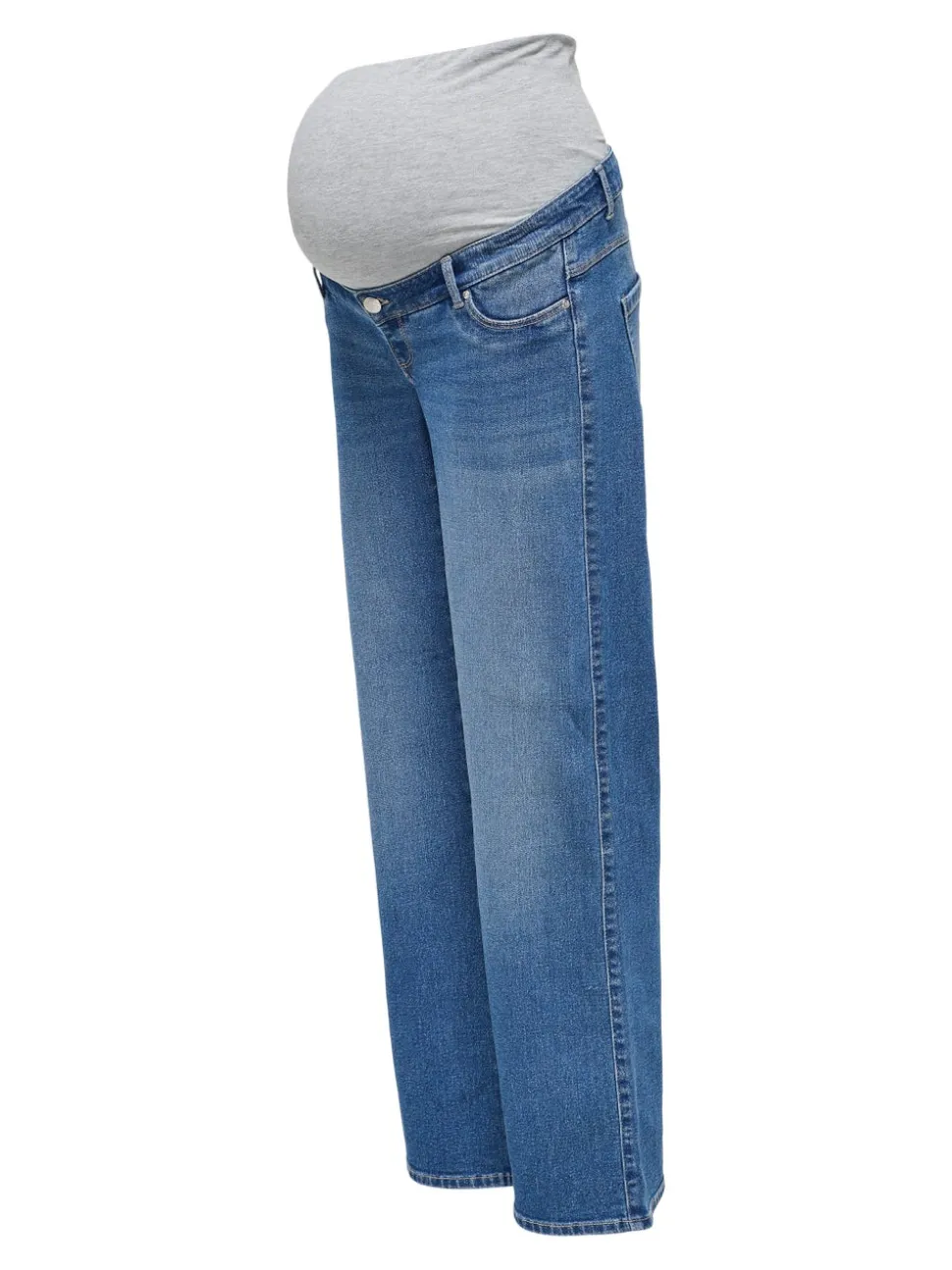 OLMSNOW Wysoka talia Krój wide leg Jeans