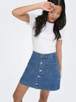 ONLAMAZING Jeans Spódnica jeansowa Krótka spódnica