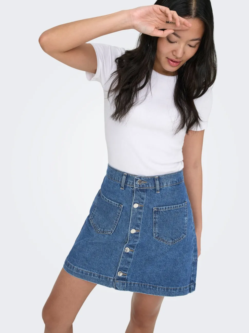 ONLAMAZING Jeans Spódnica jeansowa Krótka spódnica