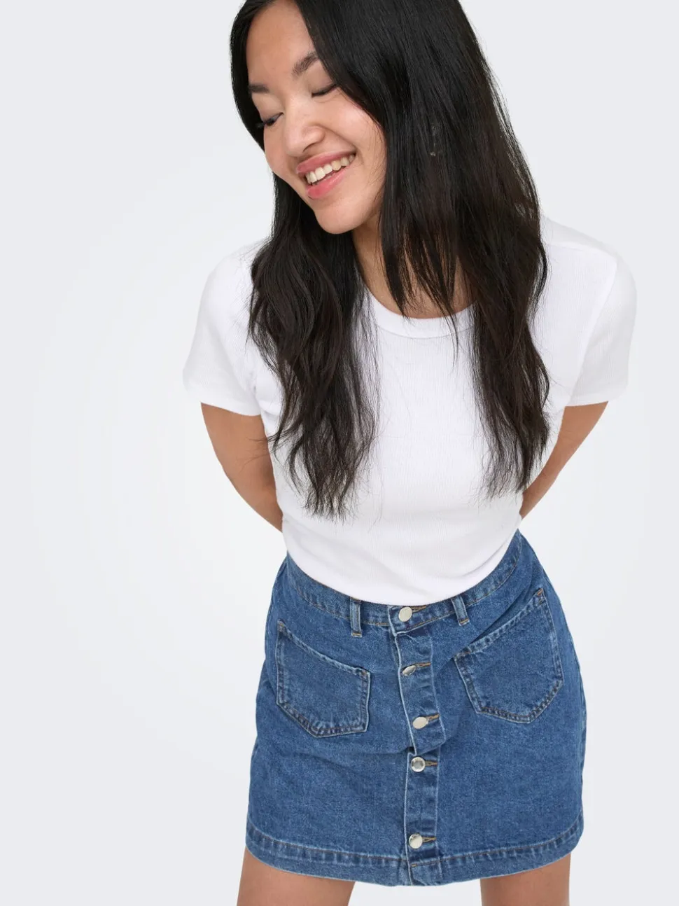 ONLAMAZING Jeans Spódnica jeansowa Krótka spódnica