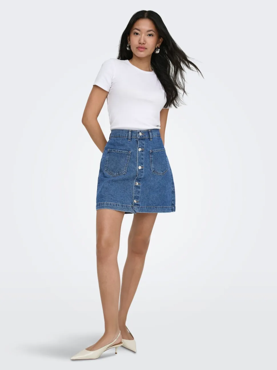 ONLAMAZING Jeans Spódnica jeansowa Krótka spódnica