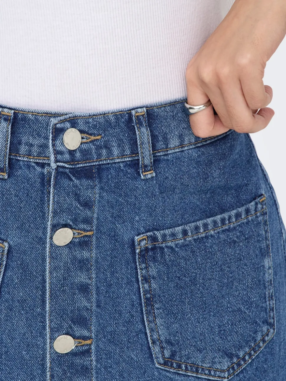 ONLAMAZING Jeans Spódnica jeansowa Krótka spódnica