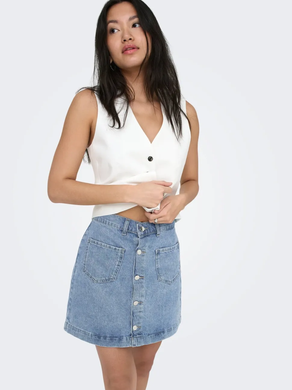 ONLAMAZING Jeans Spódnica jeansowa Krótka spódnica