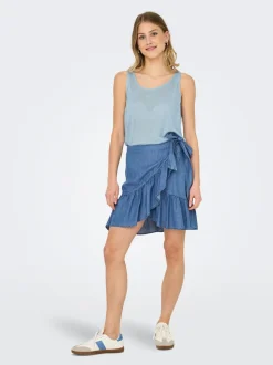ONLBEA Jeans Spódnica jeansowa Krótka spódnica