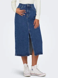 ONLBIANCA Jeans Spódnica jeansowa Spódnica midi