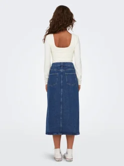 ONLBIANCA Jeans Spódnica jeansowa Spódnica midi