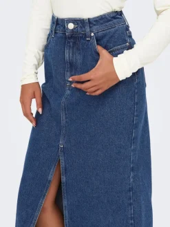 ONLBIANCA Jeans Spódnica jeansowa Spódnica midi