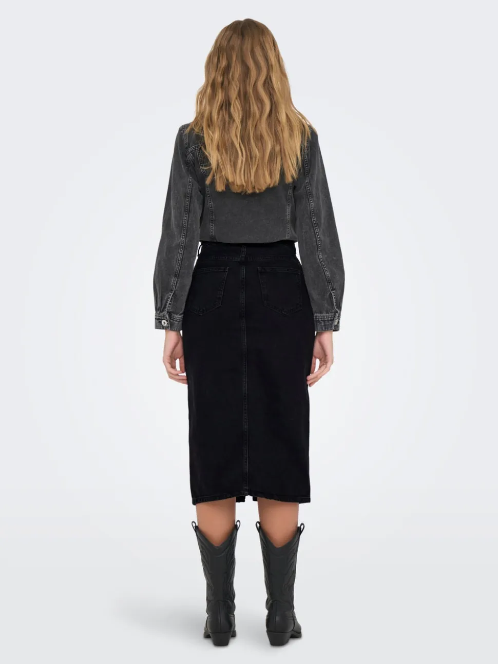 ONLBIANCA Jeans Spódnica jeansowa Spódnica midi
