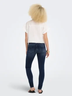 ONLBLUSH Średnia talia Krój skinny Jeans