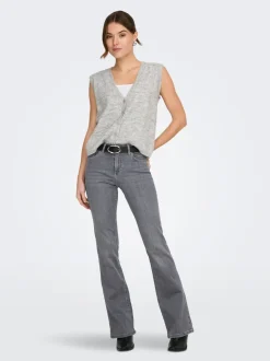 ONLBLUSH Średnia talia Krój flared Jeans