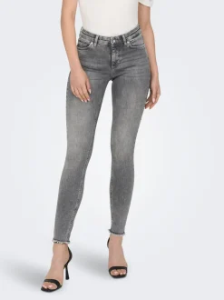 ONLBLUSH Średnia talia Krój skinny Do kostek Jeans