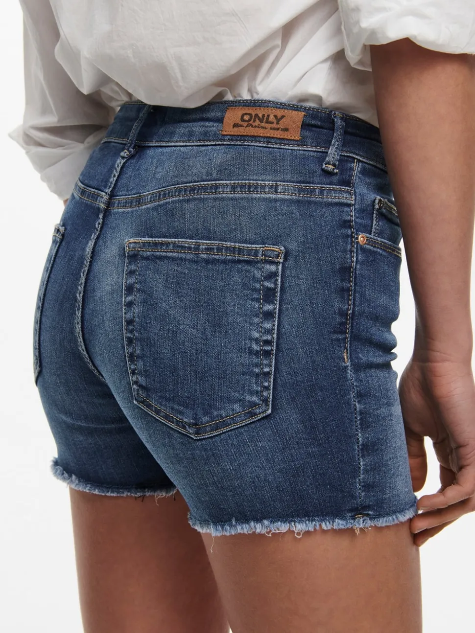 ONLBLUSH Średnia talia Krój regularny Jeansowe szorty