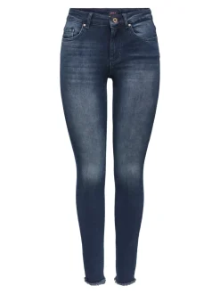 ONLBLUSH Średnia talia Krój skinny Do kostek Jeans