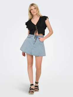 ONLEDEN Jeans Spódnica jeansowa Krótka spódnica