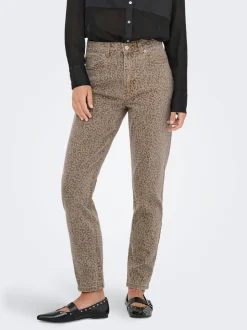 ONLEMILY Wysoka talia Krój prosty Do kostek Jeans