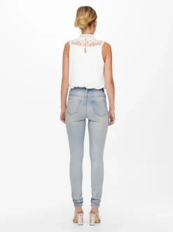ONLFOREVER Wysoka talia Krój skinny Jeans