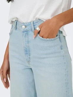 ONLJUICY Wysoka talia Krój wide leg Jeans