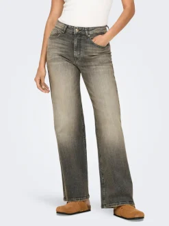 ONLJUICY Wysoka talia Krój wide leg Jeans