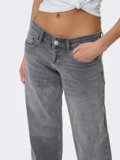 ONLJULLES Bardzo niska talia Krój wide leg Jeans