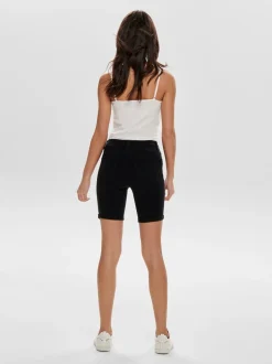 ONLRAIN Średnia talia Krój bodycon Jeansowe szorty