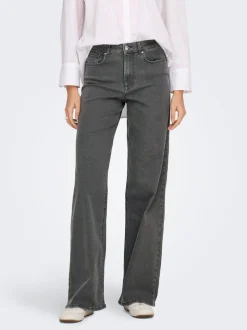 ONLSANNA Wysoka talia Krój wide leg Jeans