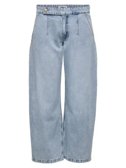 ONLSAVONA Średnia talia Krój baryłkowaty Do kostek Jeans