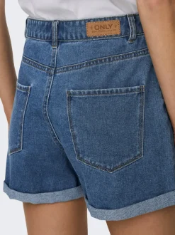 ONLVEGA Wysoka talia Krój regularny Jeansowe szorty