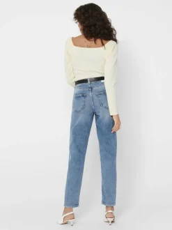 ONLVENEDA Krój mom Jeans