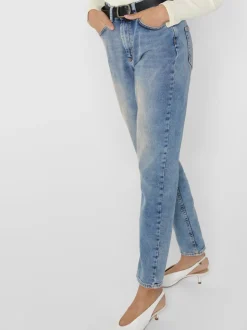 ONLVENEDA Wysoka talia Krój mom Jeans