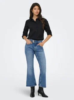 ONLVIOLET Wysoka talia Krój flared Do kostek Jeans