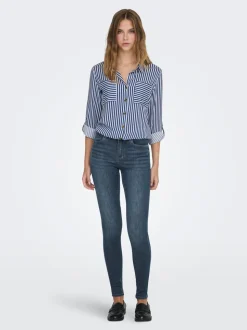 ONLWAUW Średnia talia Krój skinny Jeans
