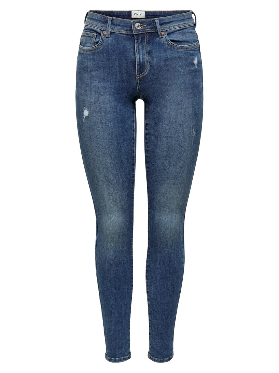ONLWAUW Średnia talia Krój skinny Jeans