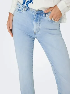 ONLWAUW Wysoka talia Krój flared Jeans