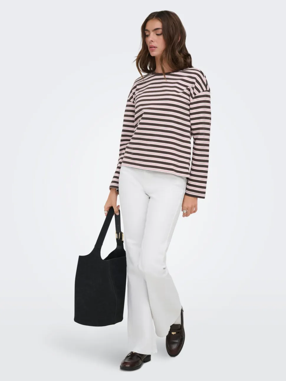 ONLWAUW Wysoka talia Krój flared Jeans