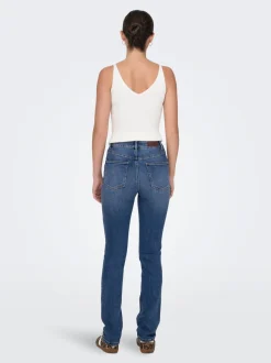 ONLWILLOW Wysoka talia Krój slim Jeans