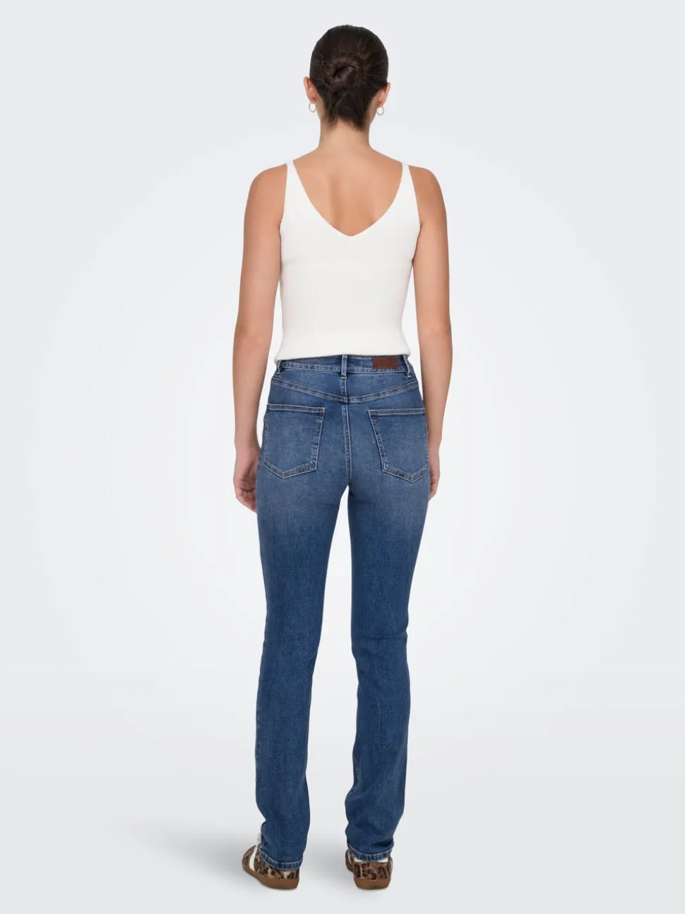 ONLWILLOW Wysoka talia Krój slim Jeans