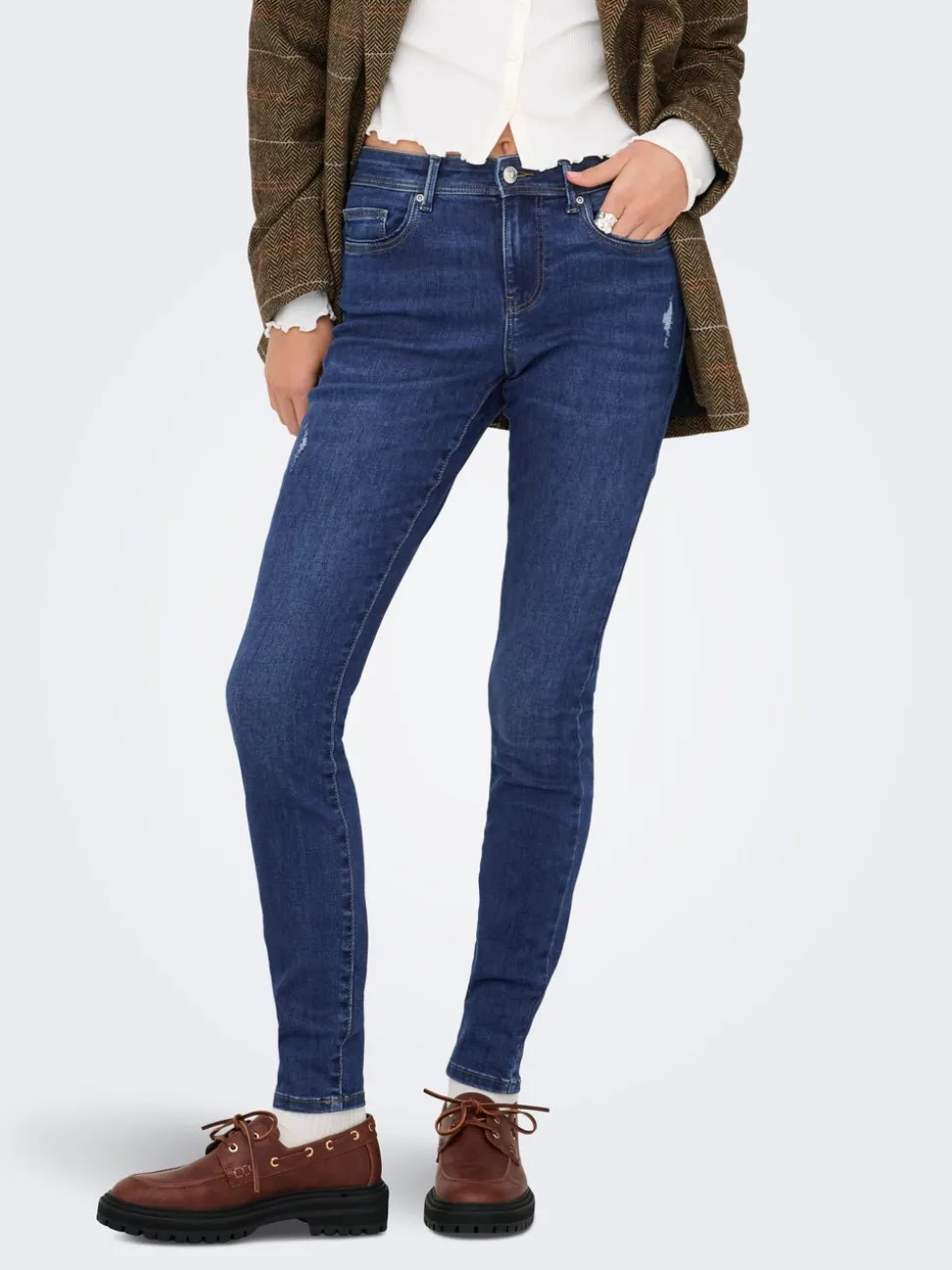 ONLWOW Średnia talia Krój skinny Jeans