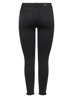 ONLWOW Średnia talia Krój skinny Do kostek Jeans