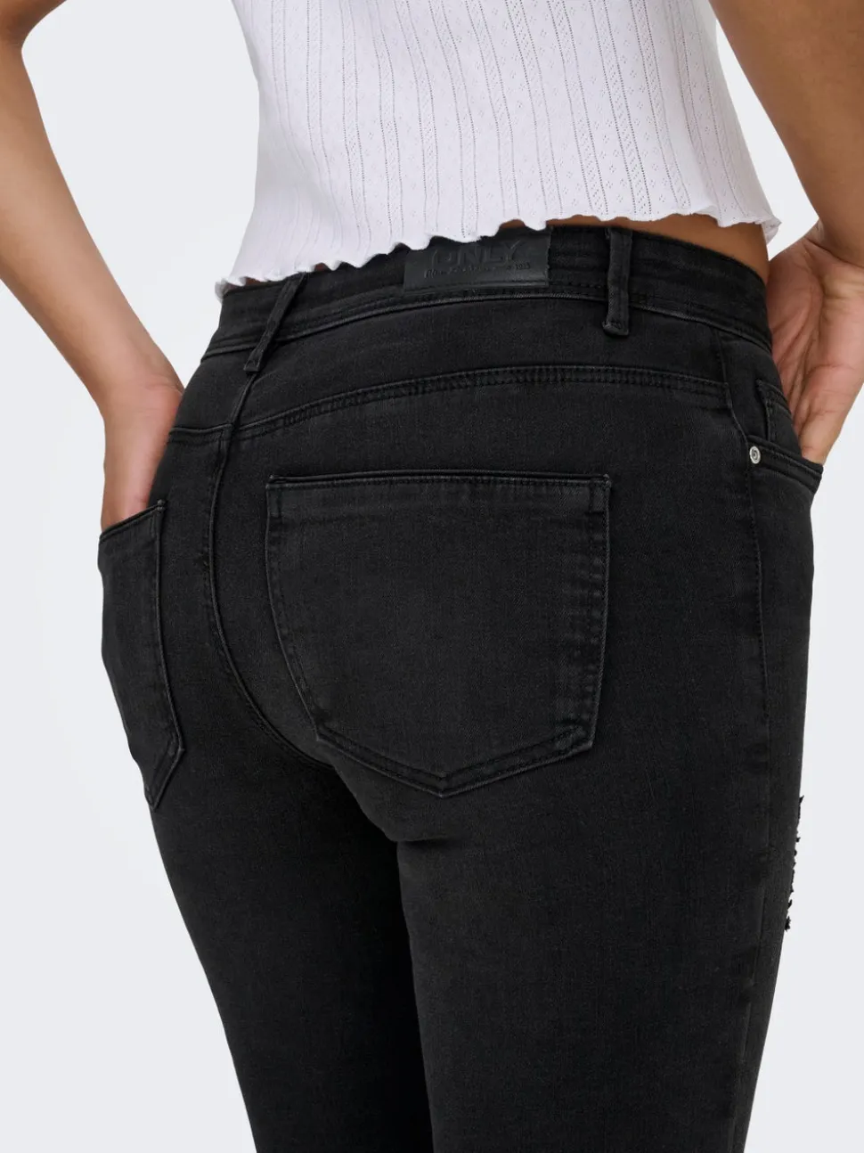 ONLWOW Średnia talia Krój skinny Jeans