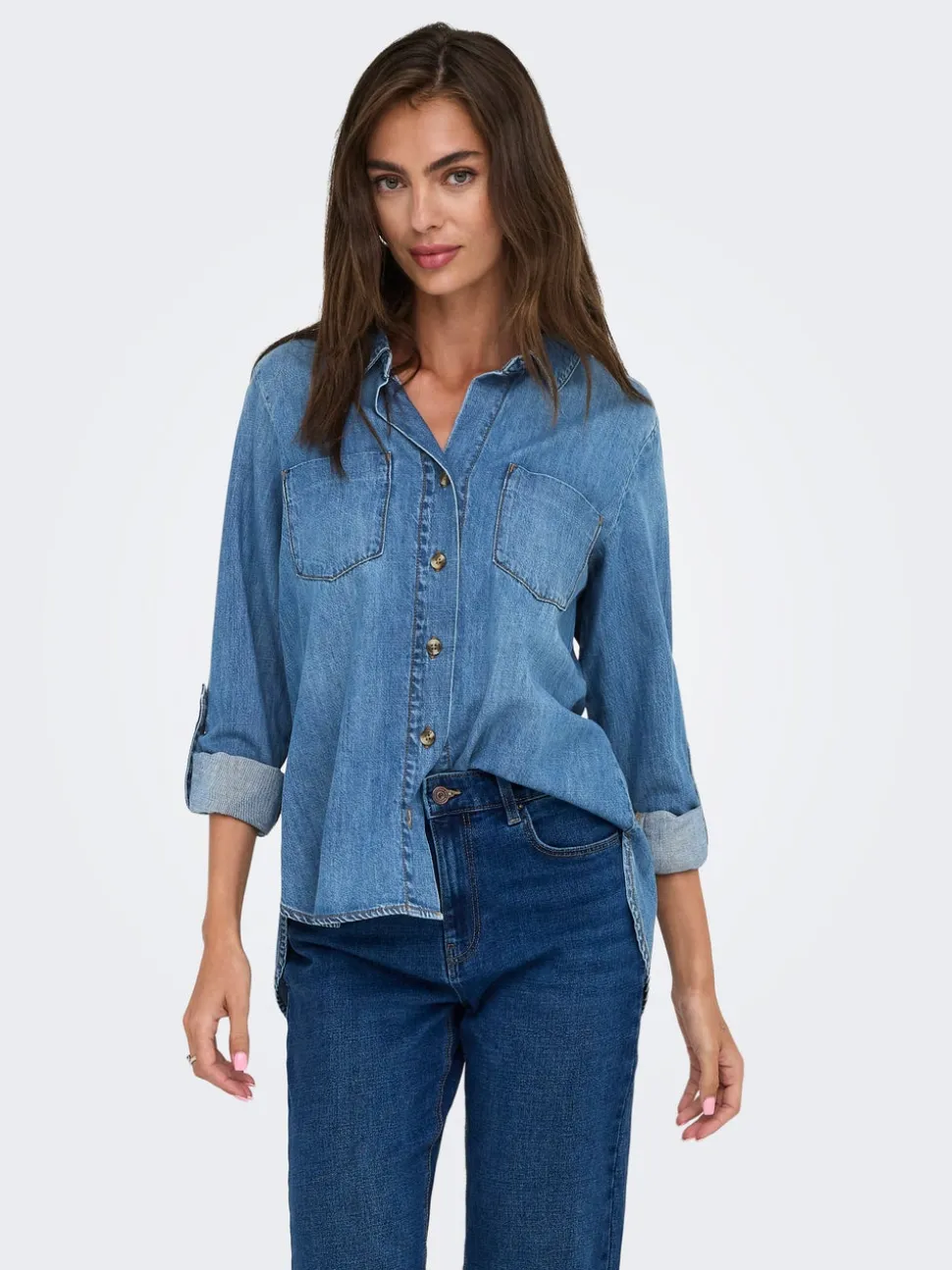 ONLYASMIN Koszula jeansowa