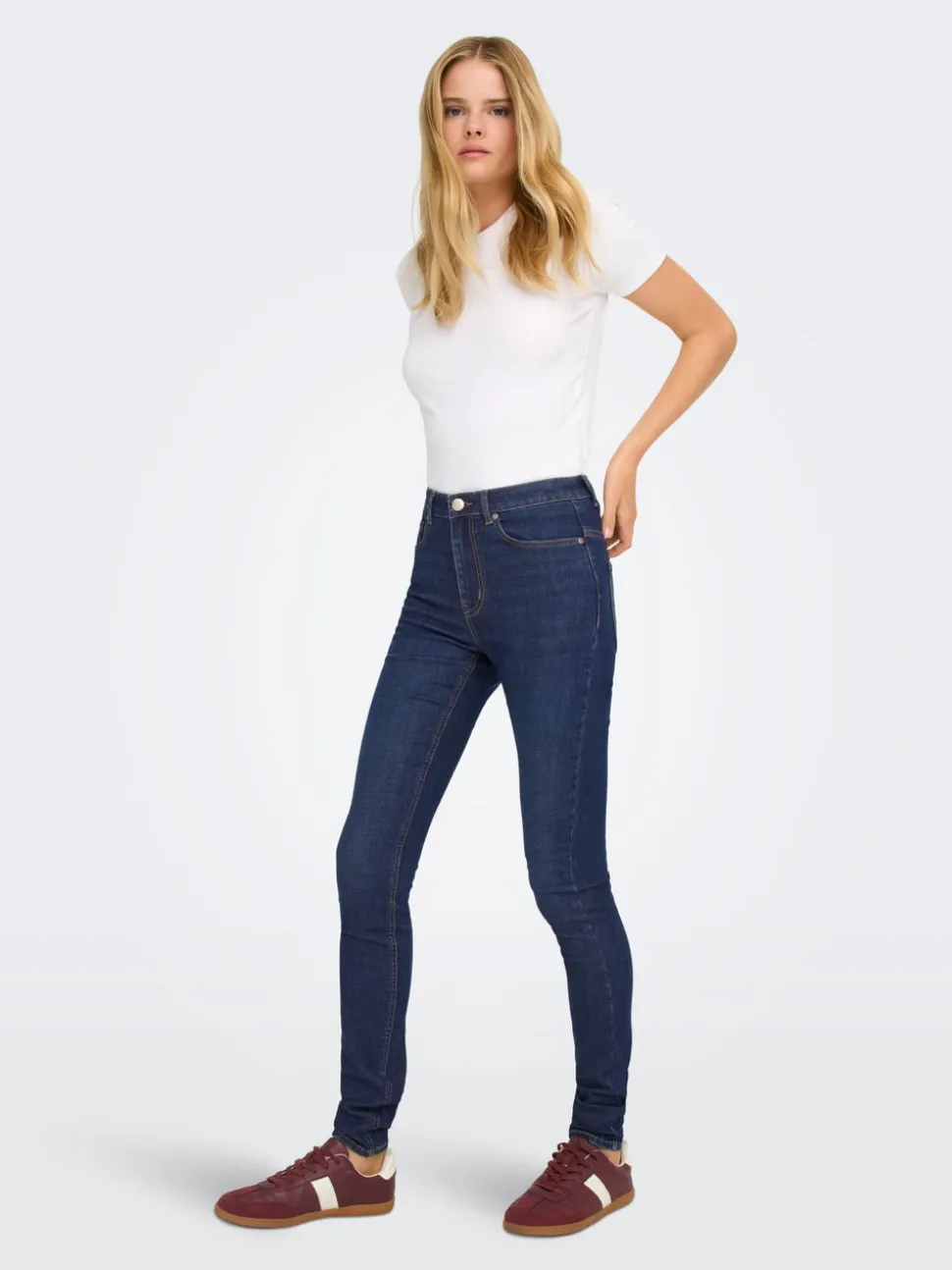 ONPAOLA Wysoka talia Krój skinny Jeans