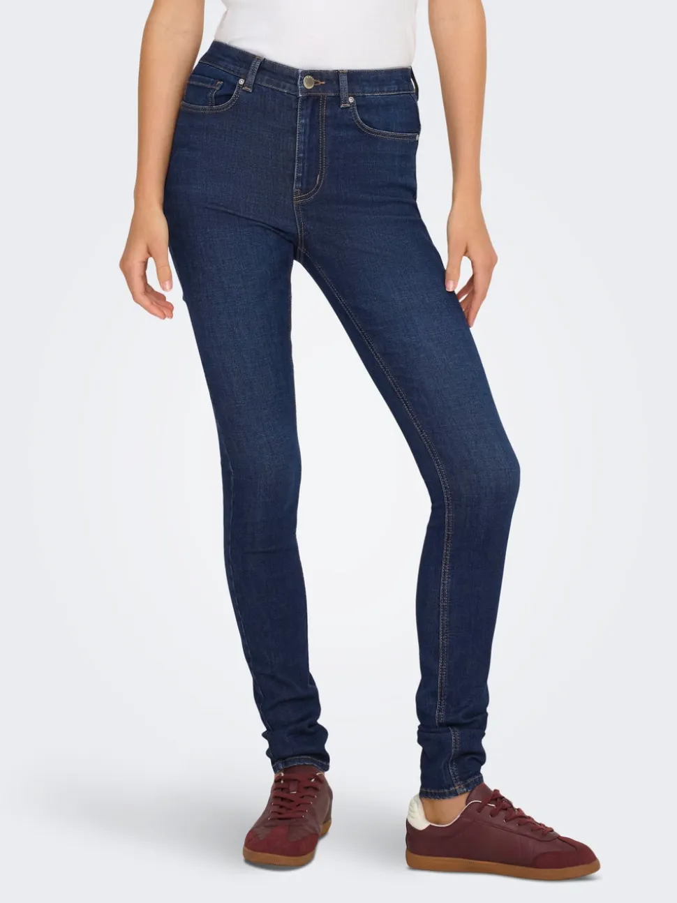 ONPAOLA Wysoka talia Krój skinny Jeans