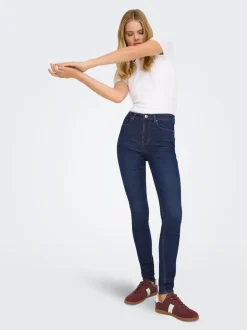 ONPAOLA Wysoka talia Krój skinny Jeans